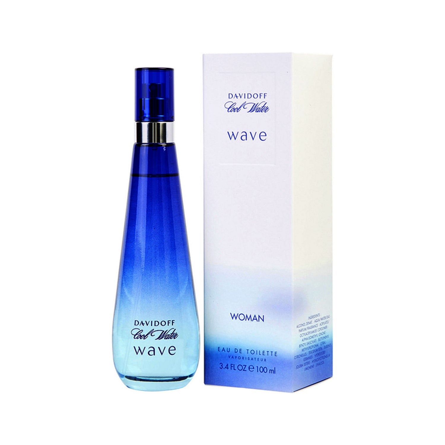 Davidoff Cool Water Wave 100 ml Eau De Toilette Spray For Women