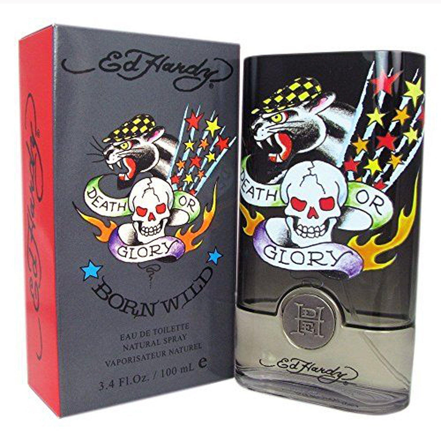 Ed Hardy Born Wild Eau de Toilette Spray 100 ml for Men