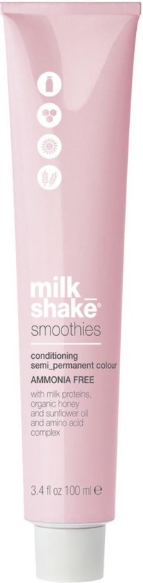 Milk Shake Smoothies Semi-Perm Col 100Ml 10.116 Platinum Blond Très Clair Intense Ash Pink 100 Ml