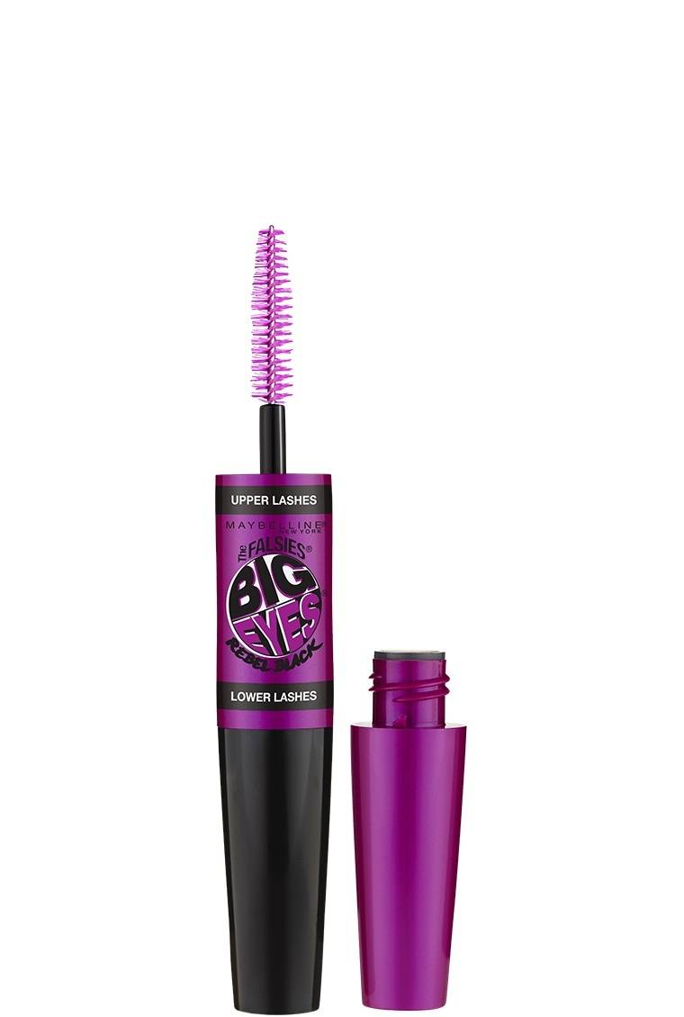 Mascara Volum' Express Grands Yeux Noir 5.1 + 4.6 Ml