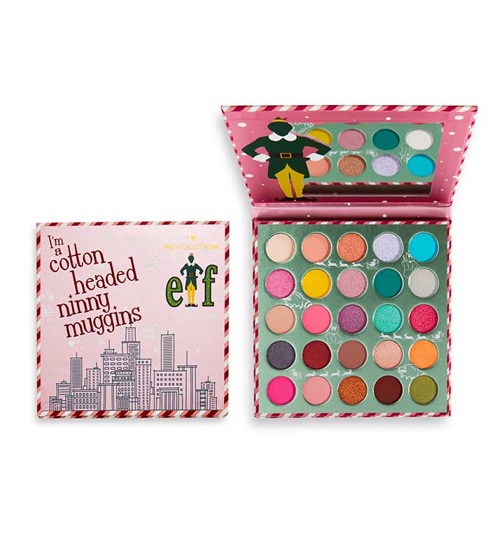 I Heart Revolution X Elf Eyeshadow Palettes Ninny Muggins 25 X 0 45 Gr