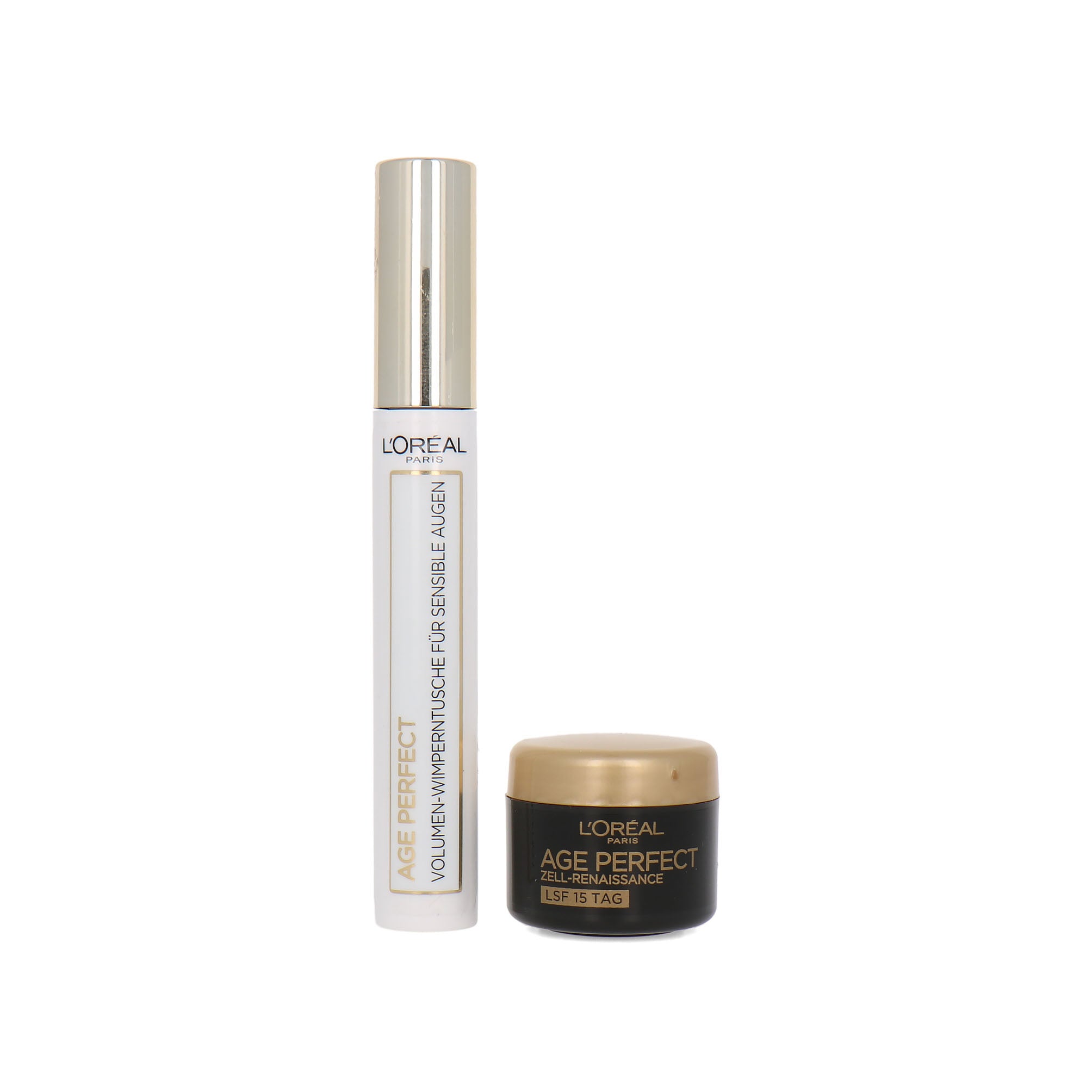 Age Perfect Ensemble-Cadeau - ماسكارا سوداء + 4 مل Age Perfect Cell Renaissance Daycream