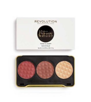 Face Rev X Patricia Bright Dusk Till Dawn Face Palettes Dark 3 X 2 2 Gr