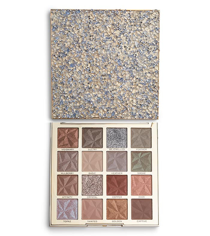 Palettes de fards à paupières Pro Ultimate Crystal Bejeweled 16 1 5 Gr