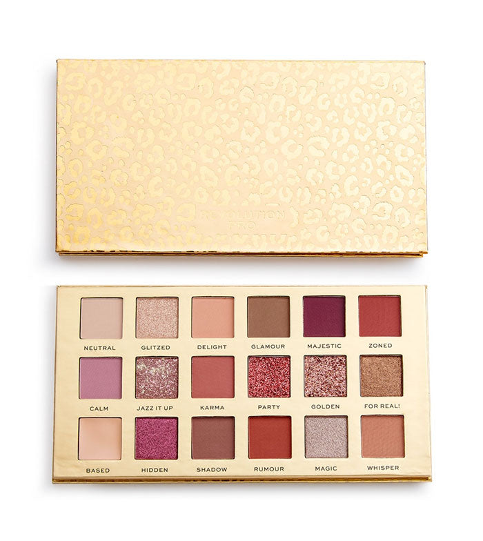 Makeup Revolution Pro Palettes de fards à paupières New Neutrals Luxe 18 1 Gr