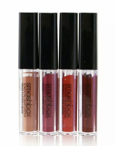 Ensemble de rouge à lèvres liquide Always On Matte : Light Chestnut Matte 0,9 Ml + Yellow Red Matte 0,9 Ml + Deep Warm Prune 0,9 Ml + Warm Berry 0,9 Ml